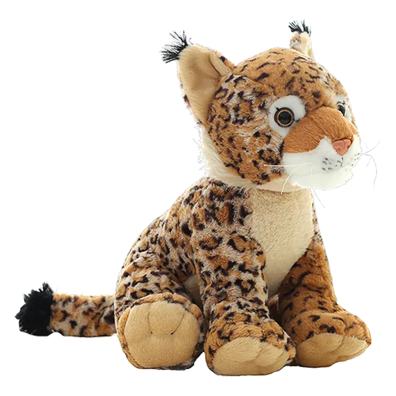 Bob Cat, a spotted wildcat plush